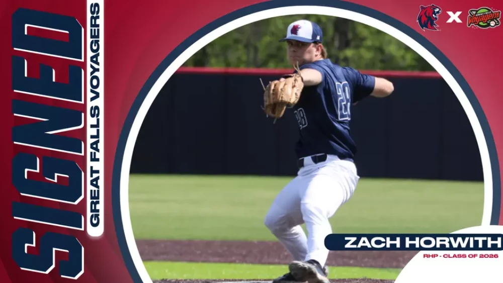 Rogers State pitcher Zach Horwith signs pro contract with Great